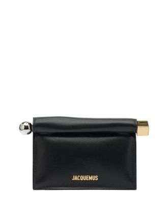 Jacquemus La Petite Rond Carr&egrave; Clutch-Tasche