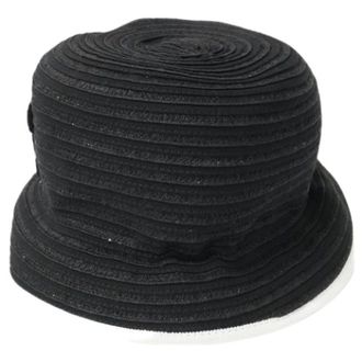 Chanel Pre-owned Bucket hat - Dames - Pre-owned - Zwart - Maat: ONE Size