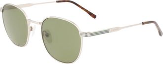 Lacoste L251S 040 Mens Sunglasses Silver Size 52