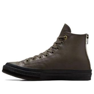 Converse Chuck 70 Leather Shoes Dark Brown A02110C