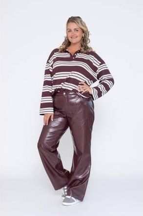 Vero Moda Curve top donkerrood