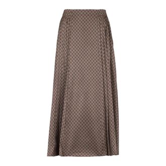Balmain Mujer, Faldas, Marr&oacute;n, Talla: XS