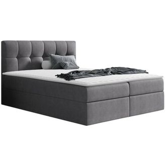 Mirjan24 Mobilier1 - Cama Continental Baltimore 128, Rico 23, Continental, Doble, 200x200, Tapiz, Somieres, 206x208x103cm