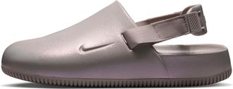 Nike Womens Calm SE Mules in Brown | IO7533-200