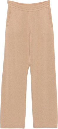 Sporty & Rich Prep Scholo Pants - Dames - Broeken - Beige - Maat: M Wol