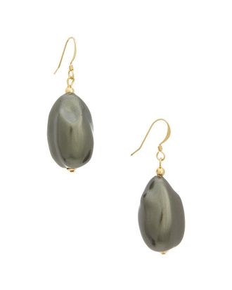 Kenneth Jay Lane Plated Dangle Earrings