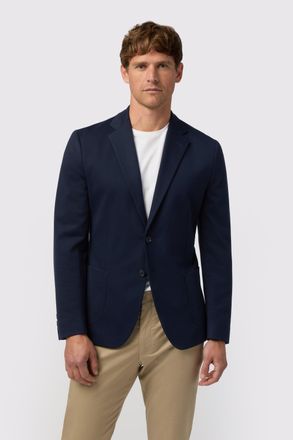 Melka Mens Jersey Blazer - Navy - Size 44 (Chest)