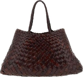Dragon Diffusion Bolso Tote Peque&ntilde;o Santa Croce - Bags - Mujer - Marr&oacute;n - ONE SIZE