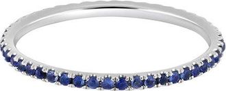 Bony Levy El Mar 18K 0.33 Ct. Tw. 53 Sapphire Eternity Ring