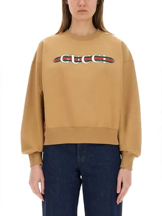 Gucci Printed Cotton Jersey Sweatshirt