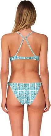 Swim Systems McKenna Tie Side Bikini Swim Bottoms in Surf Tile Scrunch at Nordstrom, Size X-Small