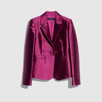 Gucci Mikado Silk Jacket, Pink