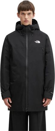 The North Face Range Down Parka - Heren - Windbreakers - Zwart - L - Leer - Fitness