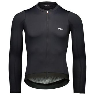 Poc Cadence L/S Jersey Velotrikot f&uuml;r Herren | schwarz