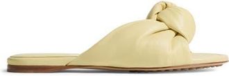 Bottega Veneta Cherry Twist Slide Sandal in Butter Yellow at Nordstrom, Size 6.5Us