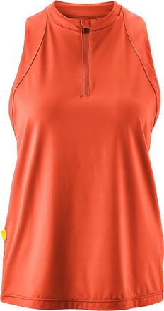 Gonso Radtrikot GONSO Adventure Jersey Sleeveless W, Damen, Gr. 34, rot (hellrot), 88% Polyester, 12% Elasthan, Rundhals, Trikots Radtrikot, Leicht, schnell