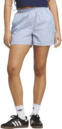 adidas Originals Stripe Cotton Boxer Shorts in Clear Sky at Nordstrom, Size Xx-Small