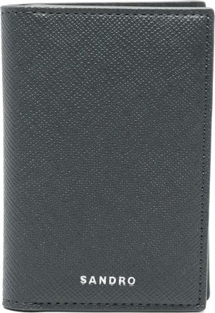 Sandro Portafoglio in pelle - Grigio