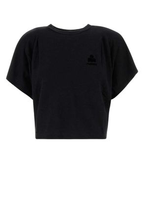 Isabel Marant Black Round Neck T-Shirt