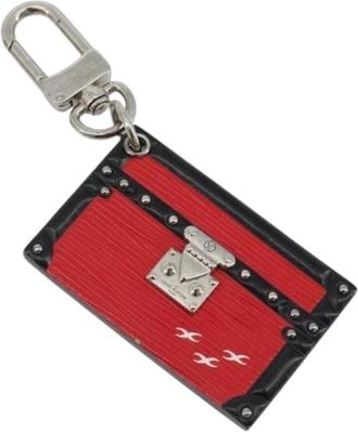 Louis Vuitton Pre-owned Epi Leather Key Holder - Dames - Vintage Accessoires - Rood - ONE Size - Leer - Vintage