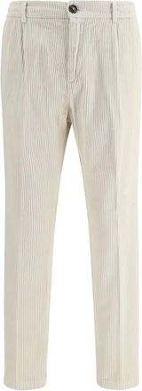 Cruna Mitte ribfluwelen broek - Beige