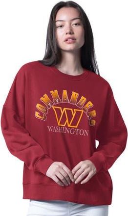 G-III 4Her by Carl Banks Womens G-III 4Her by Carl Banks Burgundy Washington Commanders Oversized Feud Sweatshirt at Nordstrom, Size Xx-Large