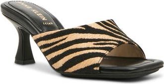 Anne Klein Jerilyn Slide Sandal in Zebra at Nordstrom, Size 8.5
