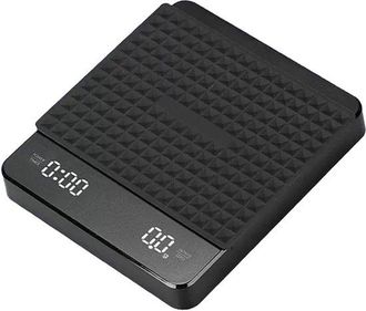 OEM Balanza Para Caf&eacute;, Mini Balanza Para Granos De Caf&eacute;, Balanza De Alimentos Port&aacute;til Peque&ntilde;a, 3a, Pilas No Incluidas, Negro, 15x13 Cm