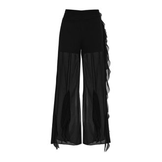 AllSaints Mujer, Pantalones, Negro, Talla: XS