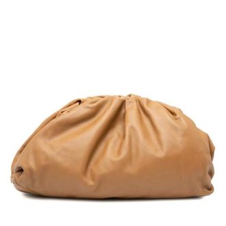 Bottega Veneta Pre-owned Clutches, female, Brown, Size: ONE SIZE Pre-owned The Pouch