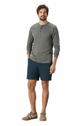 Pact Organic Cotton Daily Twill Midweight Short - 9 Inseam in French Navy at Nordstrom, Size Large