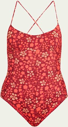 Ulla Johnson Positano One-Piece Swimsuit