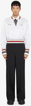 Givenchy Pull Over Bomber White, Brand Size 54 (US Size 44)