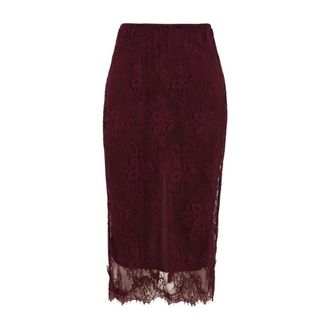 Aniye By Viv&igrave; Midi Skirt - Skirts - Mujer - Rojo - XS