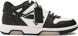 Off-white Out Of Office Panelled Leather Sneakers - White And Black - 45 (IT45 / UK11)