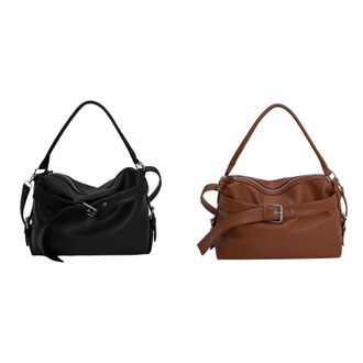 Generic Moto Style Womens Handbag Retro Motorcycle Design Elegant Shoulder Bag with Large Top Handle for Work and Travel