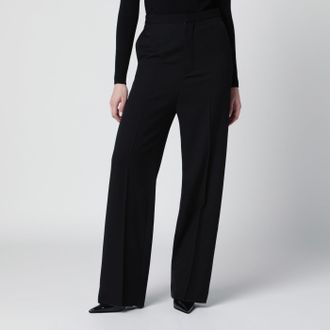 Balenciaga Pantaloni neri in lana