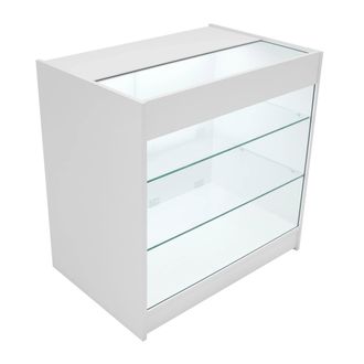MonsterShop LED Retail Shop Counter K900 - White