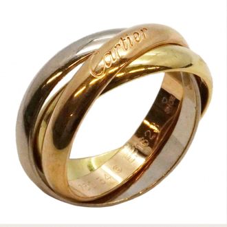 Cartier Yellow Gold (18K) Pink Gold (18K) White Gold (18K) Band Ring (Pre-Owned)