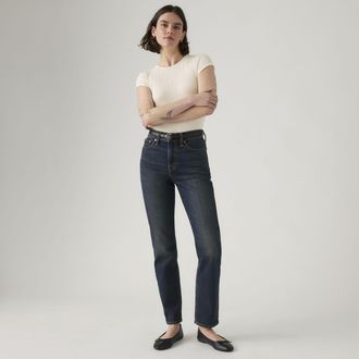 Levi's Wedgie Slim Jeans - Womens - 23X30 - Dark Wash / Parallel Life
