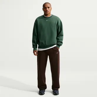 Nike Mens Solo Fleece Bungee Pants in Brown | IX1934-220