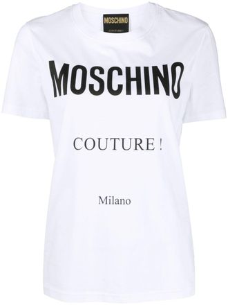 Moschino T-shirt con stampa - Bianco