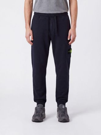 Stone Island Logo Patch Organic Cotton Cargo Trousers