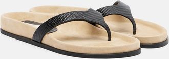 Toteme Leather thong sandals