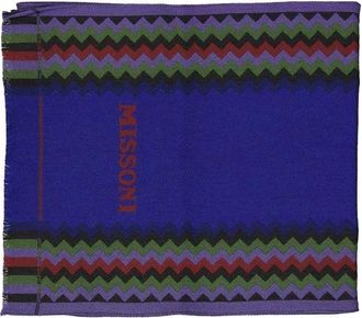 Missoni Dames, Accessoires, Blauw, Maat: ONE Size Wol