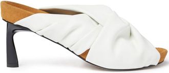 Stella McCartney Terra twisted mules - women - Other fibres - 37 - White