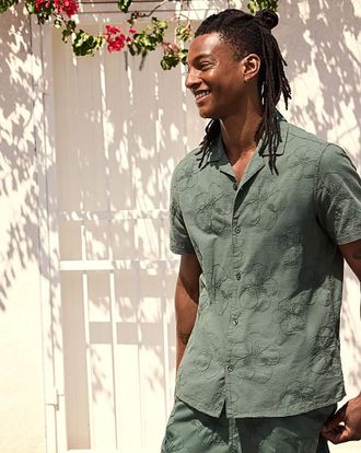 Jacamo Embroidered Co-ord Shirt