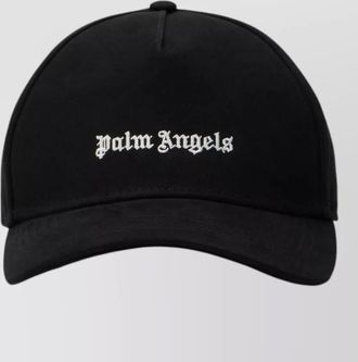 Palm Angels logo baseball cap curved brim design