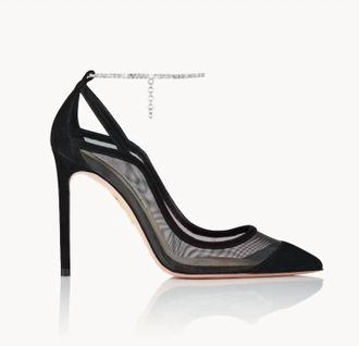 Aquazzura Womens Secret Affair Pump In Black