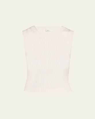 A.L.C. Kayla Fitted Rib Top